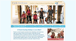 Desktop Screenshot of cyclebordeaux.co.uk